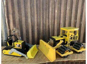 Remco & Nylint Front End Loader, Pressed Steel/Plastic