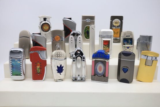 19 VINTAGE THEMED LIGHTERS -SHIPPABLE