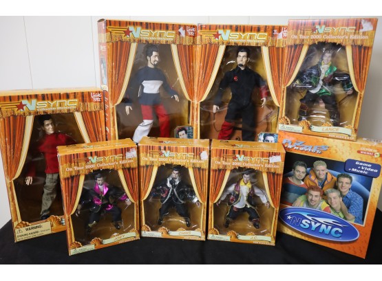 8 NEW IN BOX N SYNC COLLECTORS EDITION -SHIPPABLE