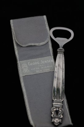 Vintage Sterling Georg JENSEN Bottle Opener -shippable