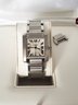 CARTIER TANK FRANCAISE ROMAN DIAL AUTOMATIC WATCH-shippable