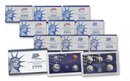 United States Mint Proof Sets 1999 - 2008- SHIPPABLE