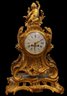 Beautiful 19th Century Bronze Gilded G.Fabre French Mantle Clock