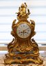 Beautiful 19th Century Bronze Gilded G.Fabre French Mantle Clock