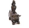 Adorable Vintage Bronze Foo Dog-SHIPPABLE