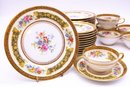 Limoges Fine China Luncheon Set Service For 12