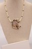 Pair Of Lee Sands Necklaces Flying Bird/ Zebra -SHIPPABLE