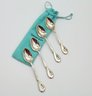 4 ELSA PERETTI TIFFANY AND CO STERLING SPOONS-SHIPPABLE