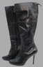 Ralph Lauren Black Leather Boots-Shippable