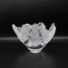 Vintage LALIQUE Crystal Compiegne Jardiniere Bowl- Pure Luxury-SHIPPABLE