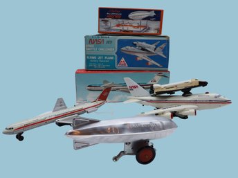 Vintage Flying Aircraft Toys
