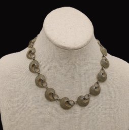1930's-40's Theodore FAHNER  German Original Sterling Necklace-SHIPPABLE
