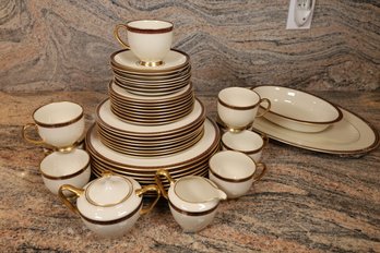 LENOX ' Monroe' China Service For 8 -Local Shipper Available For An Additional Fee, Call For Information