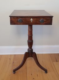 George III 2 Sided Occasional Tripod Table  -Local Shipper Available For An Additional Fee, Call For Informati