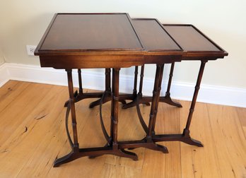 Antique Nesting Tables  -Local Shipper Available For An Additional Fee, Call For Information