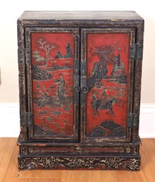 Petite  Early Chinese Cabinets 2 0f 2  -Local Shipper Available For An Additional Fee, Call For Information