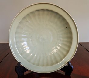 Very Early Large Chinese Celadon Charger -SHIPPABLE