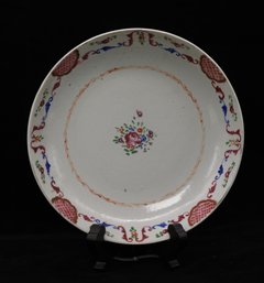 18th Century Chinese Famille Rose 8' Bowl-SHIPPABLE