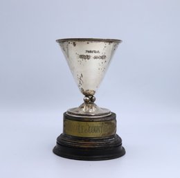 Antique Golf Silver Trophy-SHIPPABLE