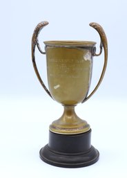 Brass Vintage Golf Trophy-SHIPPABLE