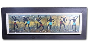 Fantastic 1959 Edgar A. Stareck Original African Dancers