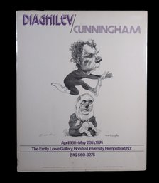 Limited Edition -s.diaghilev/m.cunningham 1974 Exhibition Sealed