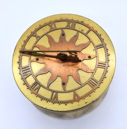 1930's  Lux Sundial Mystery Rotary Clock-SHIPPABLE