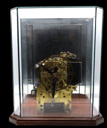 Skeleton Clock With Display Cabinet