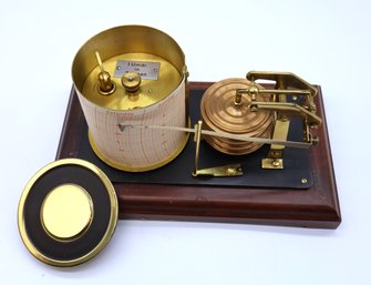 Vintage Analog Barograph Scientific Instrument -SHIPPABLE