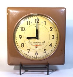Large Western Union Naval Observatory Clock C. 1900's-SHIPPABLE