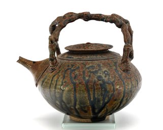 Vintage Clay Teapot