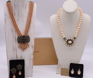 Heidi Daus Set Of 2 High Quality Costume Jewelry -SHIPPABLE