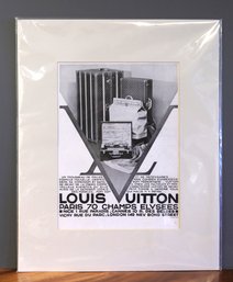 RARE 1931 Fantastic LOUIS VUITTON FRENCH AD/POSTER-SHIPPABLE
