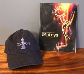 2011 63RD EMMY AWARDS PROGRAM BOOK AND Vintage OSCAR HAT -SHIPPABLE