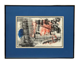 Robert Rauschenberg (US 1925-2008) Signed , Dated And Numbered Lithograph.