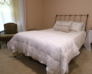 Iron Queen Size Bed PLUS ACCESSORIES!!!