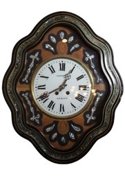 Victorian Era French/Napoleon III Wall Clock