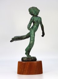 1980's Vintage Bronze Dancer By Gary M.Davis