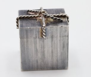 Cartier Sterling Silver Trinket/Snuff Box