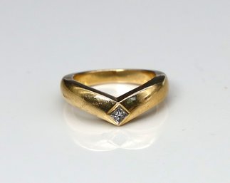 CARTIER Paris Contemporary Triandre DIAMOND Ring In 18Kt Yellow GOLD