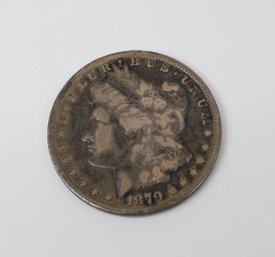 1879 Silver Dollar 'S'