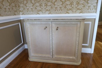 Century Furniture Bar With Marble Top