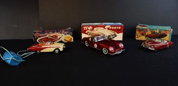 VINTAGE REMOTE CONTROL AND FRICTION CAR TOYS
