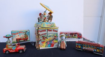 VINTAGE TIN LITHOGRAPH TOY COLLECTION