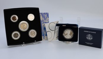 1944 BIRTH YEAR COIN SET & 2008 AMERICAN EAGLE PROOF COIN