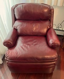 WONDERFUL COMFY LEATHER BARCA LOUNGER - AMERICAN