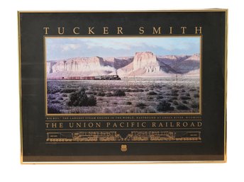 Rare Union Pacific Railroad Advertising Poster Print