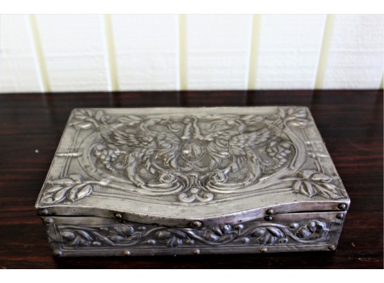 Tin Overlay Decorative Box