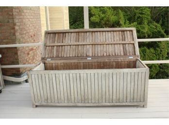 Large Teak Deck Box