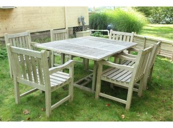 Teak Table & Chairs